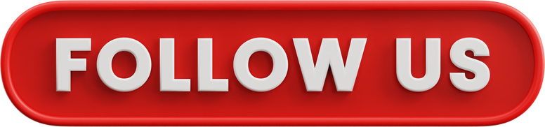 Follow Us Button 3D Illustration
